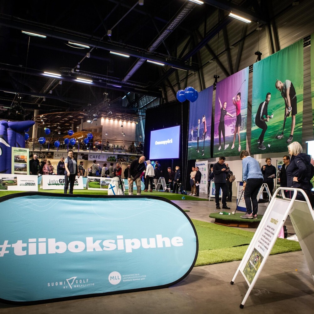 Golfin hurmos täyttää messuhallit maaliskuussa – Golfmessujen ohjelma julkaistu