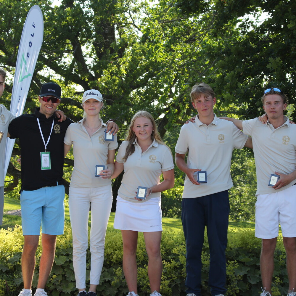 Aura Golf jälleen junioreiden joukkue SM-kultamitalisti