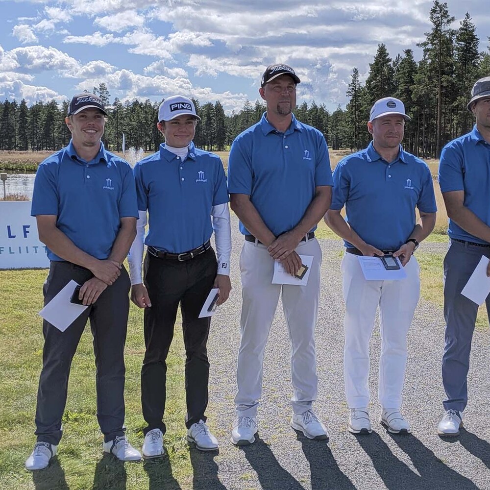 Pickala Golf ja Suur-Helsingin golf seurajoukkueiden Suomen mestareiksi