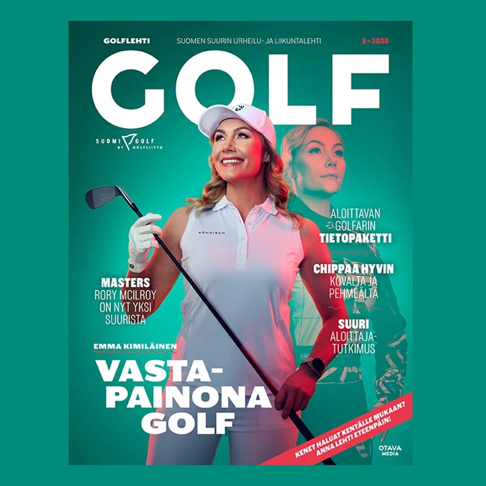 Golflehti on ilmestynyt – lehden voit lukea myös näköislehtenä